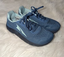 Altra Torin 4.5 Plush Women's Size 7 Running Shoes Mineral Blue Foot Shape
