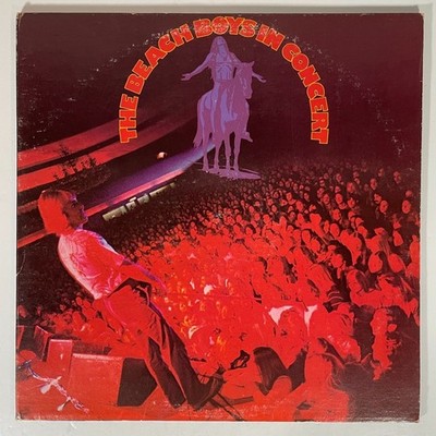 THE BEACH BOYS In Concert Vinyl 2 LPs 1973 VG+