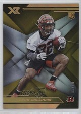 2019 Panini XR Rookies Gold 5/10 Trayveon Williams #155 14md