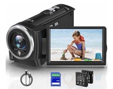2.7K Video Camera Camcorder QHD 56MP YouTube Vlogging Camera