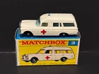 Matchbox Lesney #3C-2 Mercedes Benz "Binz" Ambulance 1968 w/ Original Type E Box