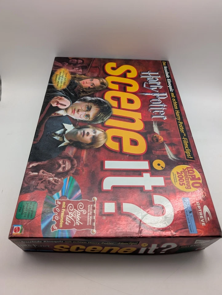 Scene It? Harry Potter Mattel 2006 Brettspiel mit DVD Gesellschaftsspiel Familie - Bild 4 von 4