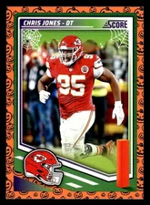 2025 Score-A-Treat #198 Chris Jones Card Kansas City Chiefs