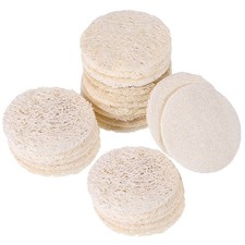 40 Pcs Oil Absorbing Sheets Natural Loofah Sponge Face Blotting Pads