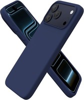 HandyhüLle Silikon Tiefblau FüR Iphone 17 Pro Max 6,9 Zoll SchutzhüLle