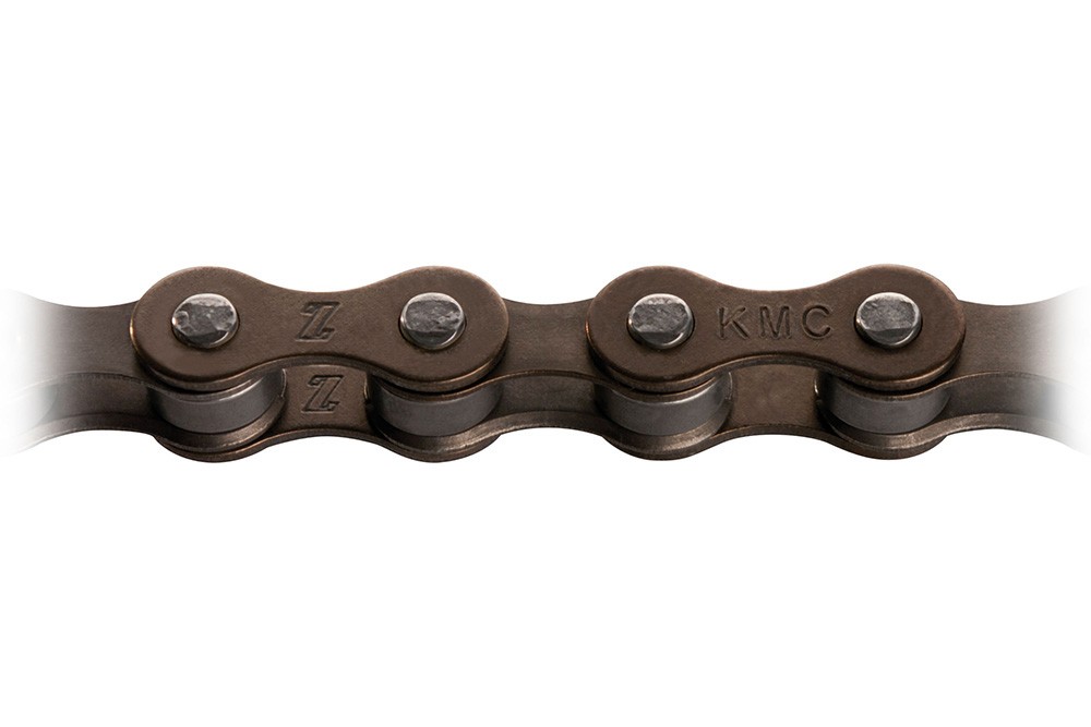 KMC S1 Wide Single Speed BMX / Track Cycle Bike Chain Brown 112 Link