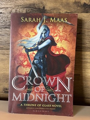 Crown Of Midnight Advance Uncorrected Proof ARC By Sarah J. Maas