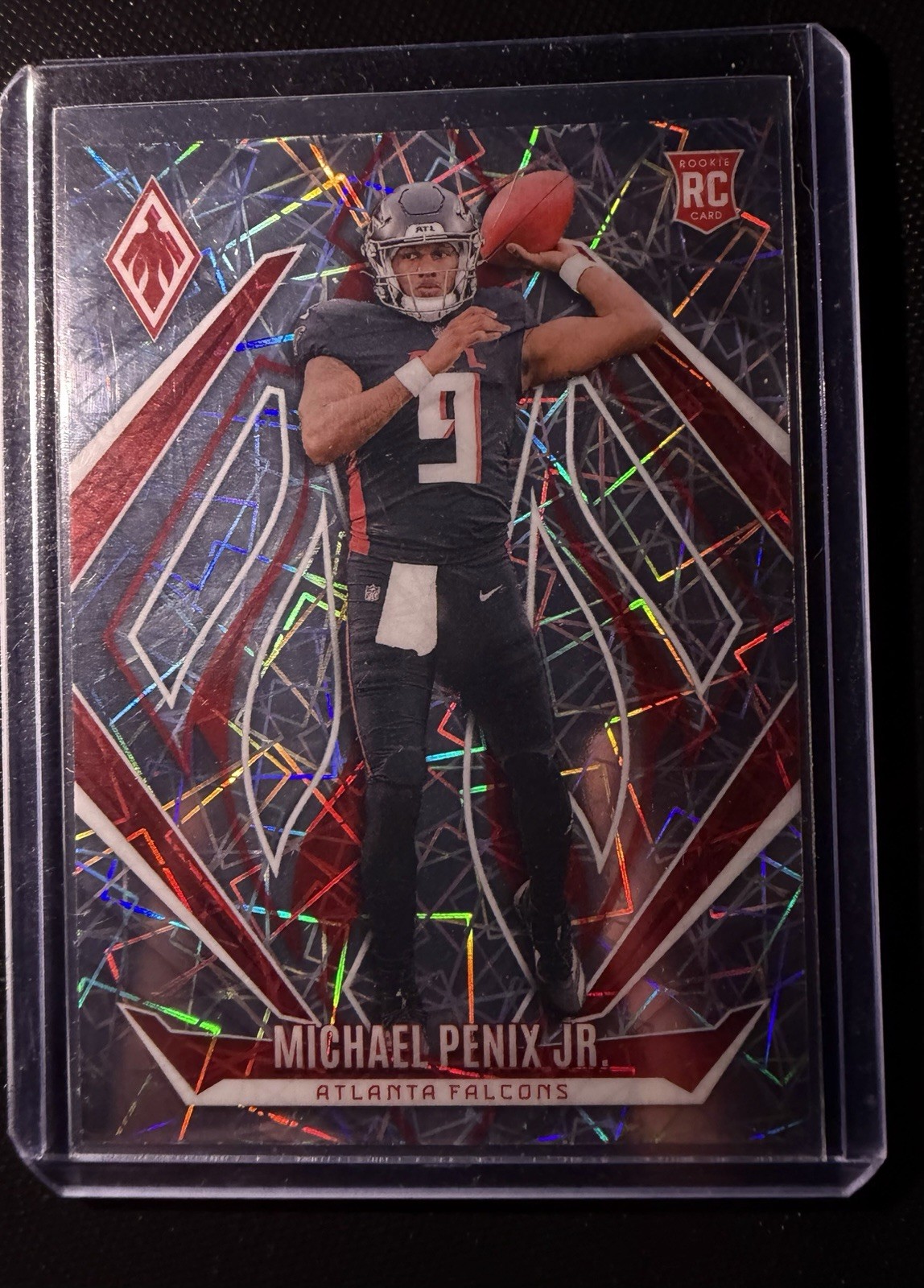 2024 Panini Phoenix - Rookies Michael Penix Jr. #229 Lazer (RC)