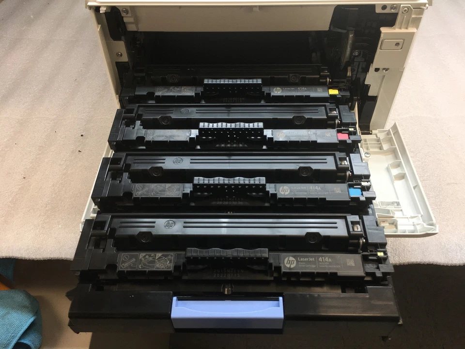 HP Color LaserJet E45028dn Duplex Printer 3QA35A Toner Included 2.2K page count - Image 4 of 4