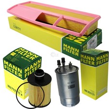 MANN-FILTER Inspektionspaket für Opel Combo Kasten/Kombi 1.3 CDTi Fiat Doblo