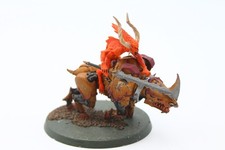 Used Warhammer AoS Chaos Deamons: Bloodcrusher of Khorne (OOP, Metal)