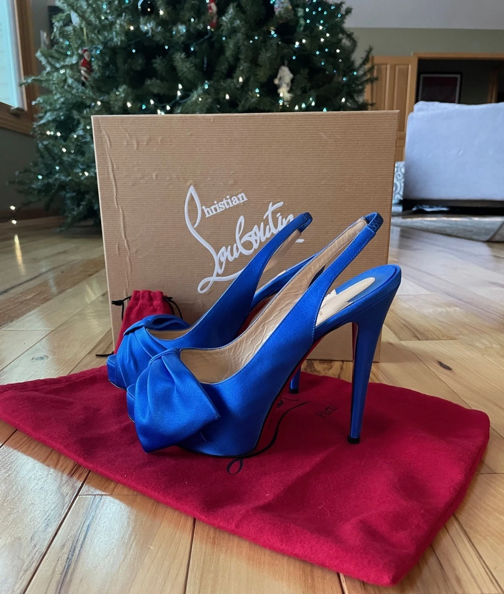 Christian Louboutin Blue Heels for Women for sale | eBay