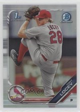 2019 Bowman Draft Chrome Refractor Tony Locey #BDC-70 0d9o
