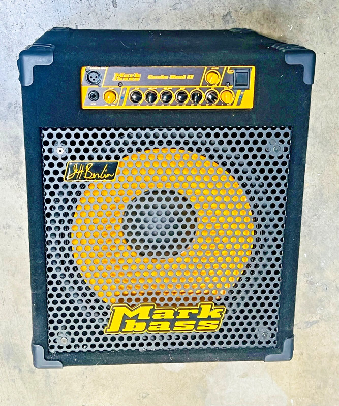 Markbass Combo Head II 500W Bass Combo Amplifier Jeff Berlin Signature