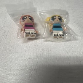Lego Dimensions Blossom And Bubbles Minifigures 71346 Powerpuff Girls