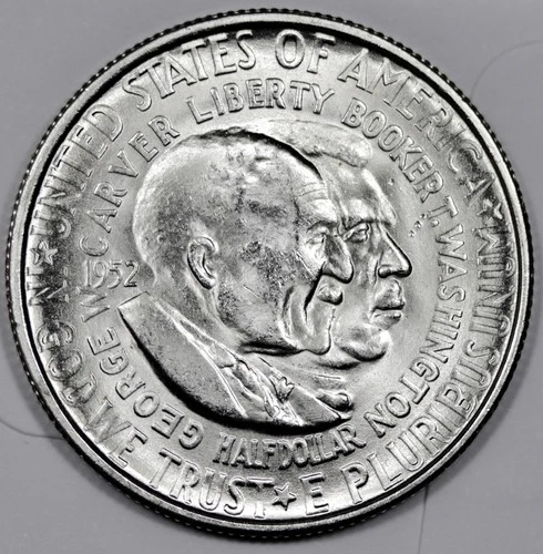 Photo of a 1952-S Washington Carver Commemorative from an eBay listing that sold on Jul 16, 2026