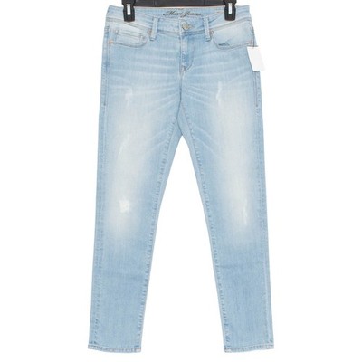 NWT Mavi Jeans Serena Ankle Super Skinny Minimalist 90s Streetwear Blue Size 27