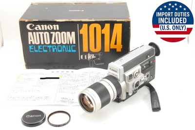 Overhaul 【MINT】 Canon Auto Zoon 1014 Electronic Super 8 Movie