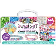 Rainbow Loom: Beadmoji Mini Combo DIY Rubber Band  Bead Bracelet Kit
