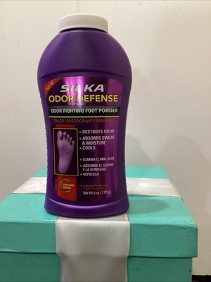 Silka Odor Defense Foot Powder, Telco Desodorante Para Pies