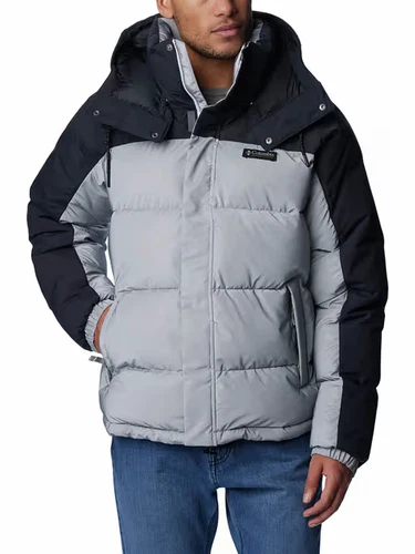 New Men's Columbia Snowqualmie Gray Puffer Jacket Size Medium - product listing photo