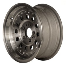 Refurbished Machined And Painted Gloss Black Aluminum Wheel 15 X 7 E8tz1007b Refurbished Machined And Painted Gloss Black Aluminum Wheel 15 X 7 E8tz1007b