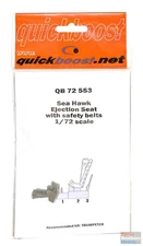 QBT72553 1:72 Quickboost Sea Hawk Ejection Seat with Safety Belt (TRP kit)