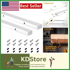Aluminum Crosscut Sled Miter Bar Kit for Precision Woodworking