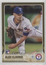 2015 Topps Update Gold 303/2015 Alex Claudio #US8 0l2