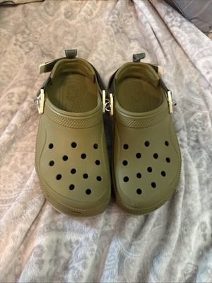 NEW CROCS Hiker Xscape Festival Olive Clog Men s Size 6 Women s Size 8
