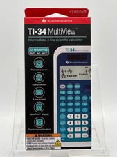 Texas Instruments TI-34 MultiView Calculator ...