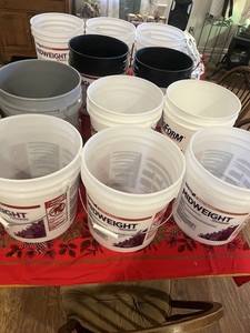 USG SHEETROCK MIDWEIGHT Joint Compound Bucket 4.5 gal Assorted Colors w/ Handle