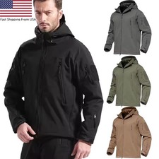 Men's Winter Jacket Windproof Warm Winter Coats Outdoor Ski Snow Hooded Jackets