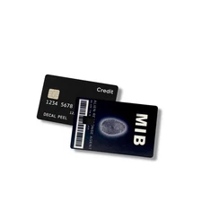 Men in Black Credit Card Skin Decal Cover - Matte Finish 🔥 