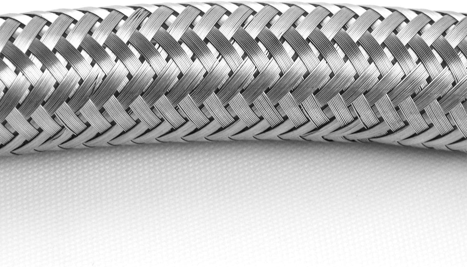 Air Compressor Tank Drain Valve Kit, 10” Hose 1/4” NPT, 1/4”-3/8” Adapter + Tape