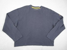 Abercrombie Fitch Sweatshirt Mens XL Navy Blue Crewneck Vintage Made USA