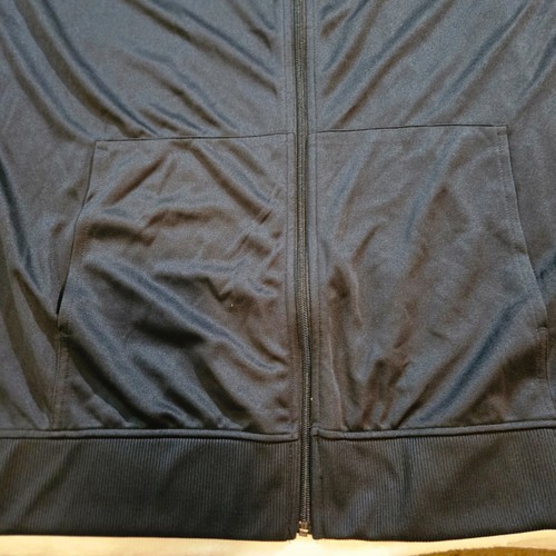 Reebok Mens Activewear Track Jacket Black Long Sleeve Full Zip Size 5XL NWT - Picture 8 of 8