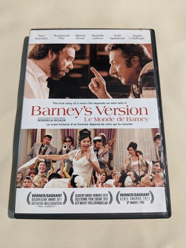 Barney's Version - DVD Bilingual - Paul Giamatti, Rosamund Pike