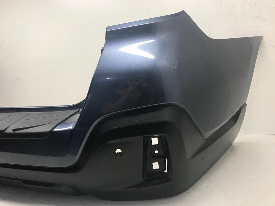 Rear Bumper Cover Blue Subaru Outback 2018 2019 w/Sensor Holes 57704AL18A OEM Foto 2 de 4