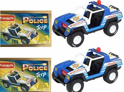 2 Stück X Funskool Kichert POLIZEI JEEP Spielzeug für Kinder Mehrfarbig Alter...