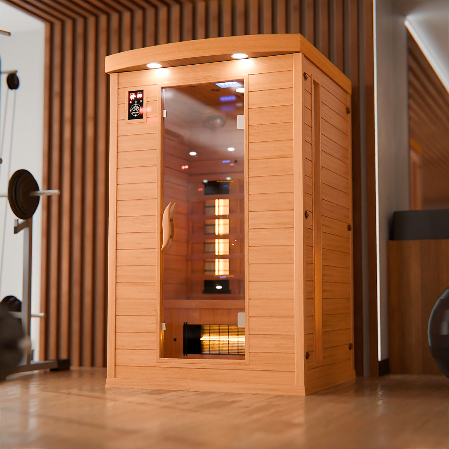 Infrarotkabine Infrarotsauna Wärmekabine Sauna Saunakabine 2 Person Vollspektrum