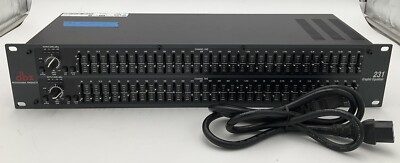DBX 231 Graphic Equalizer EQ - Great Working Condition - WITH POWER CORD CLEAN