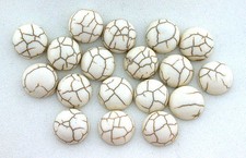 4 10mm Round Magnesite Buffalo Turquoise Cabochon Cab Gemstone Gem Stone MC5