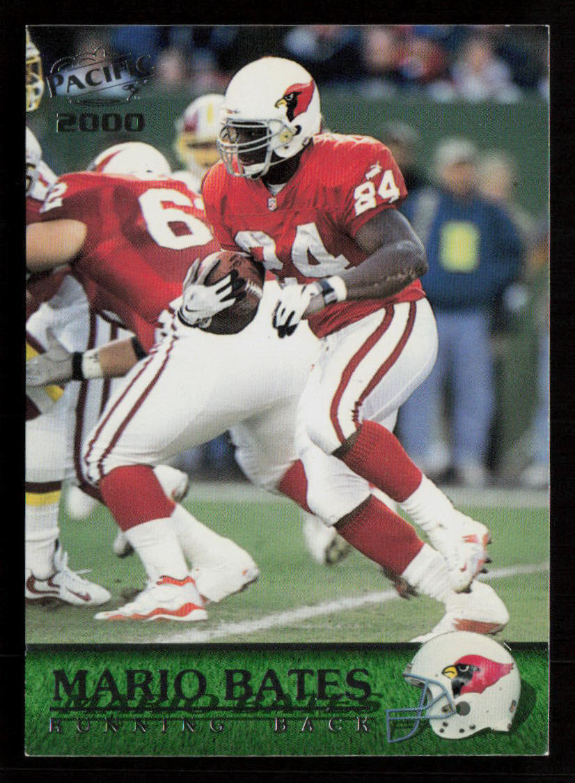 2000 Pacific #1 Mario Bates Arizona Cardinals Football Card