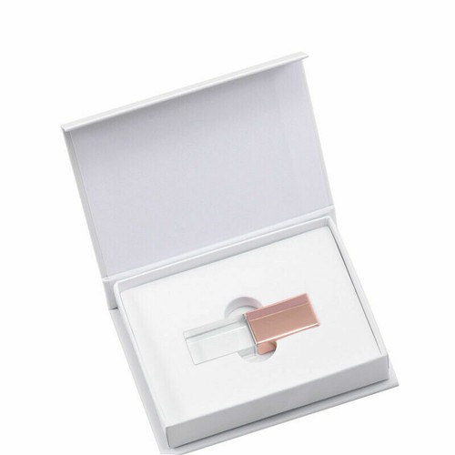 Custom DIY LOGO Crystal USB 2.0 Memory Flash pen Drive Gift Box 8GB 16GB 32GB - Picture 12 of 13