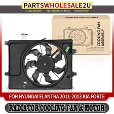 Radiator Cooling Fan Assembly for Hyundai Elantra Kia Forte Forte5 Forte Koup