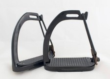 4.75" / 4.5" / 4" Peacock Horse Riding Safety Stirrups Irons Black New Kids
