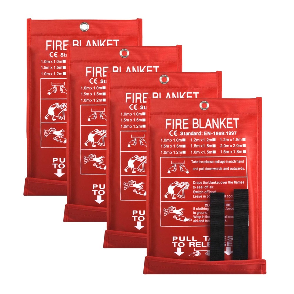 Fire Blanket Fire Guardian Blanket and Fire Blanket Fire Suppression Blankets...
