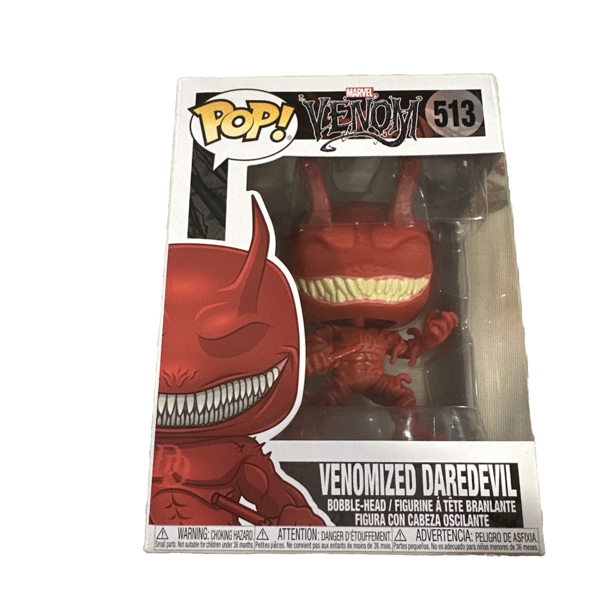 Funko Pop! Vinyl: Marvel - Daredevil (Venom) #513 889698407069| eBay