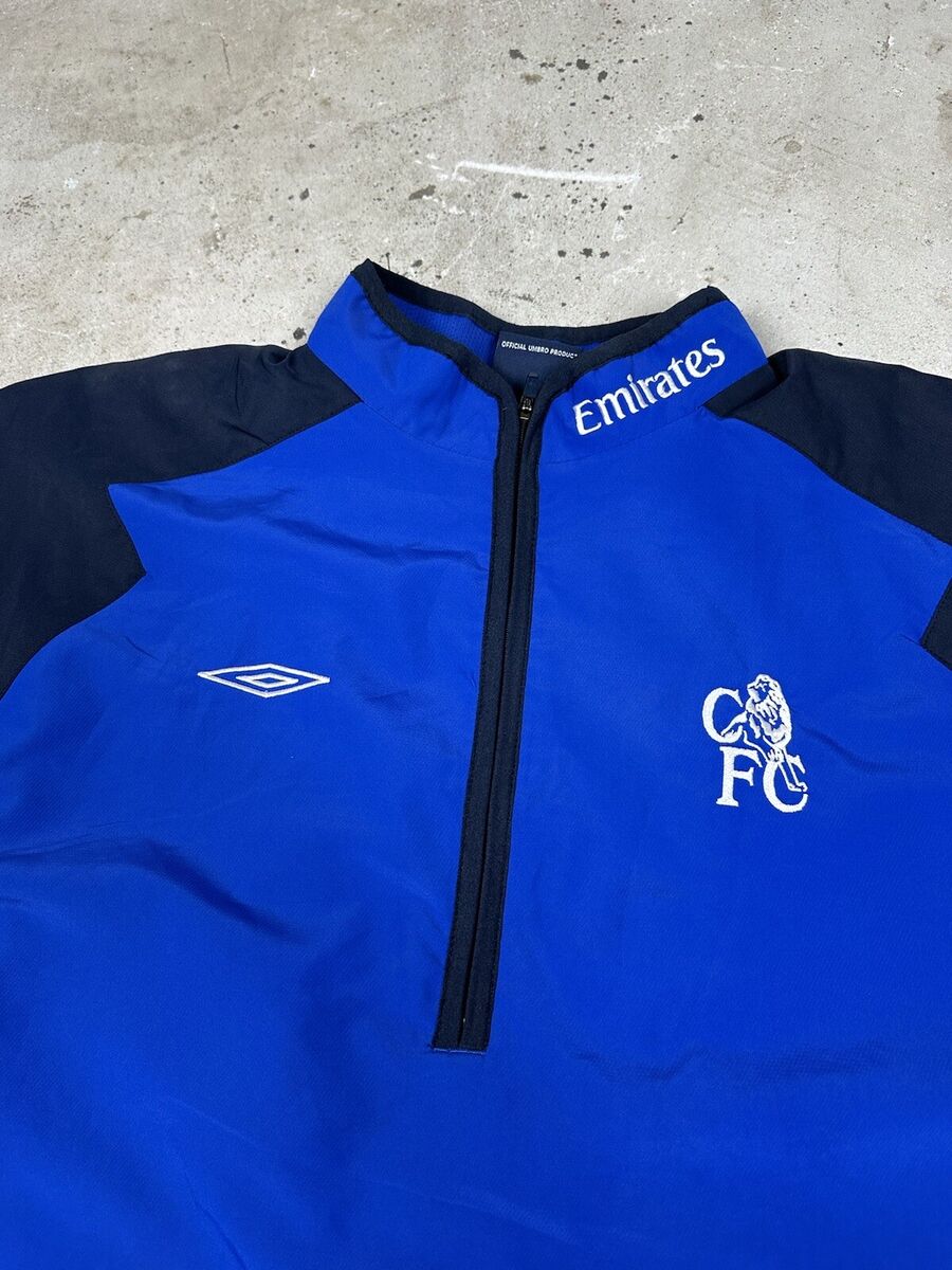 Vintage y2k Umbro x Chelsea Short Sleeve Track Jacket Rare Vintage y2k Umbro x Chelsea Short Sleeve Track Jacket Rare